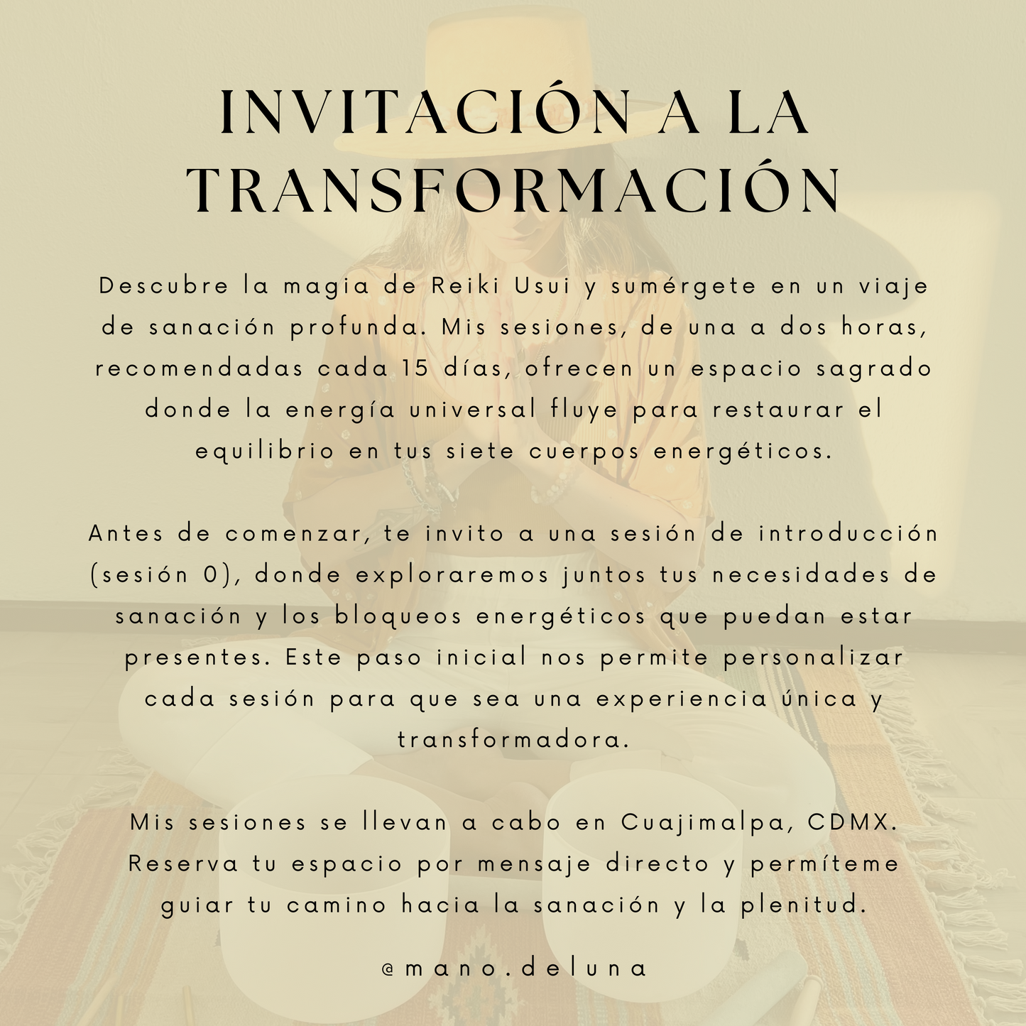 SESIÓN DE REIKI USUI