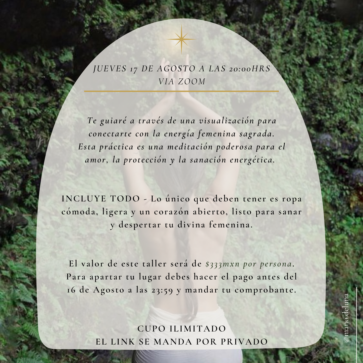 MEDITACIÓN - DESPIERTA TU DIVINA FEMENINA