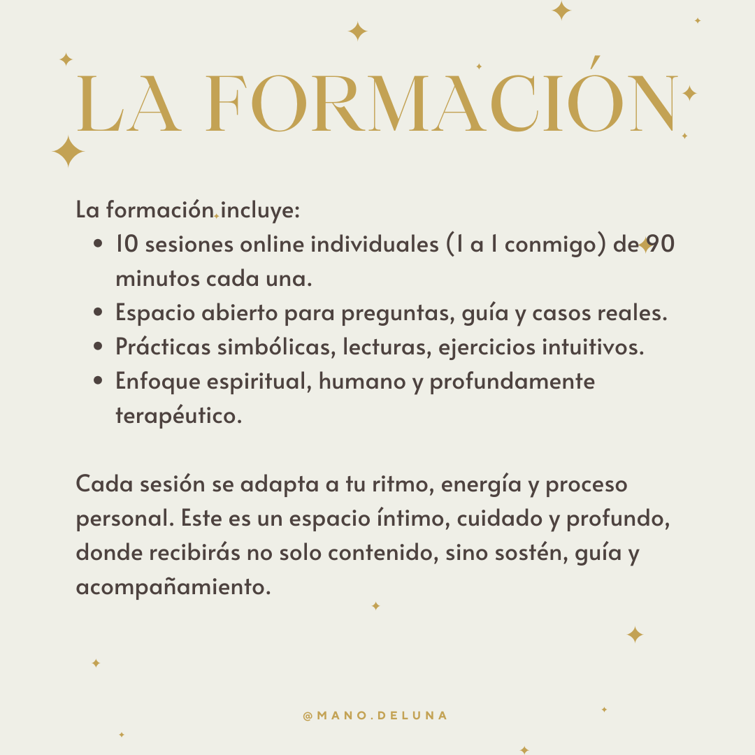 FORMACIÓN 1:1 - TAROT EVOLUTIVO