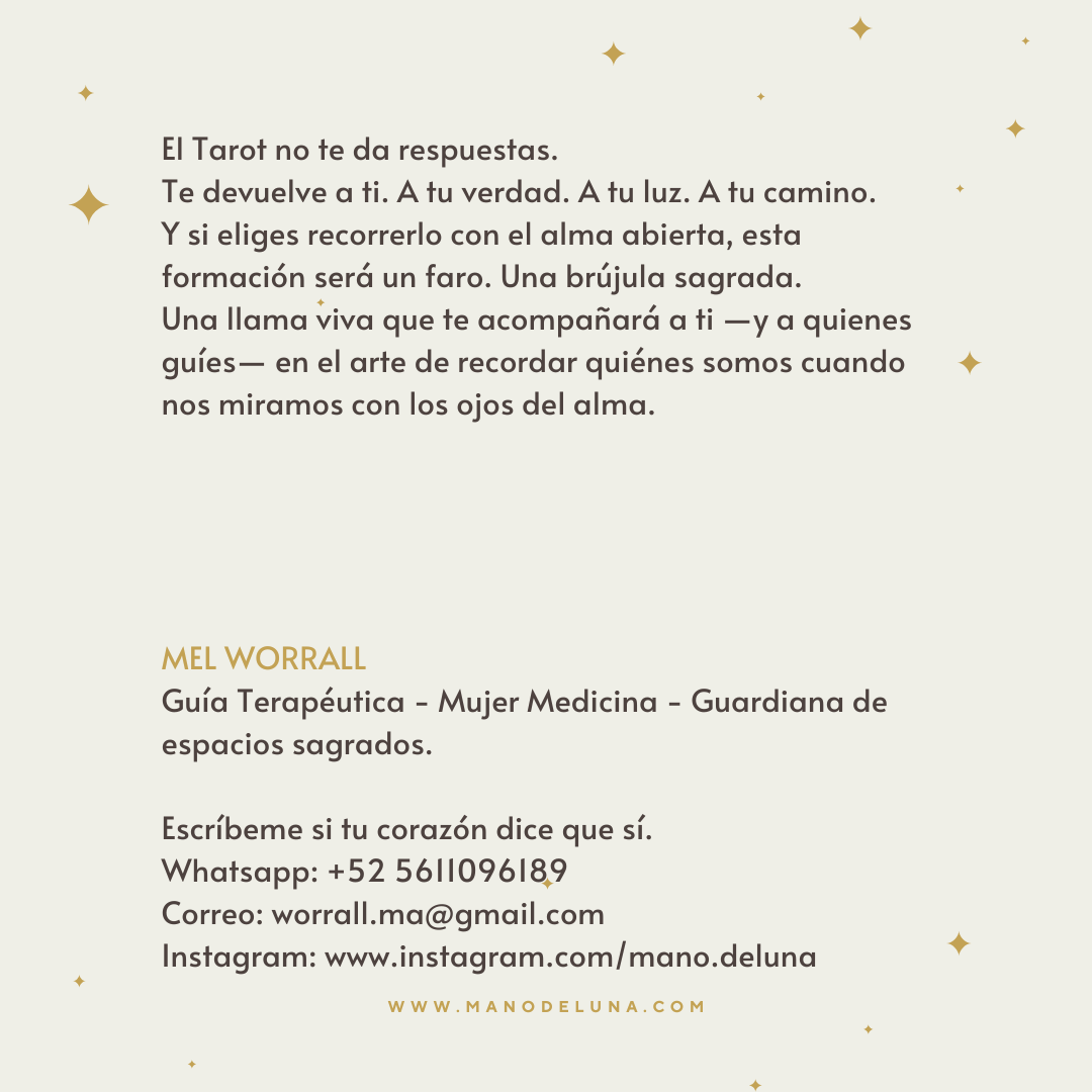 FORMACIÓN 1:1 - TAROT EVOLUTIVO