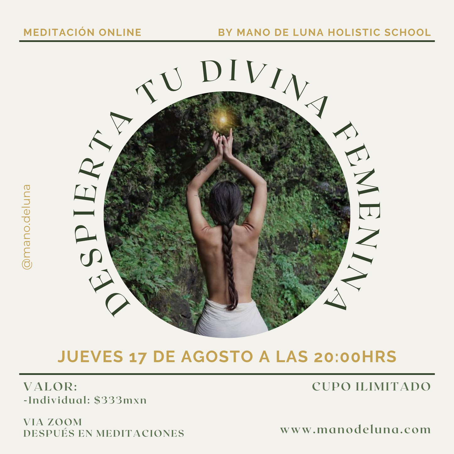 MEDITACIÓN - DESPIERTA TU DIVINA FEMENINA