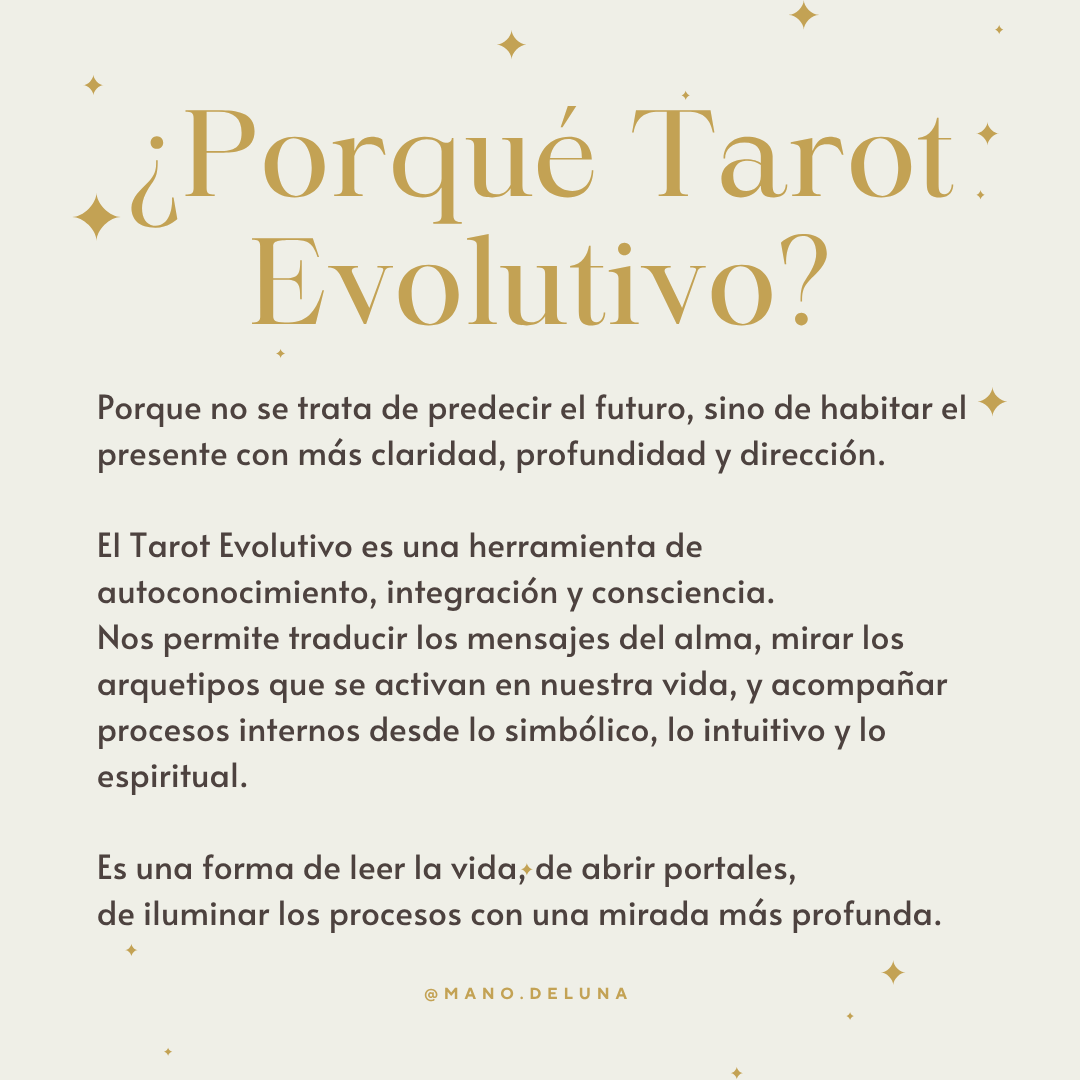 FORMACIÓN 1:1 - TAROT EVOLUTIVO