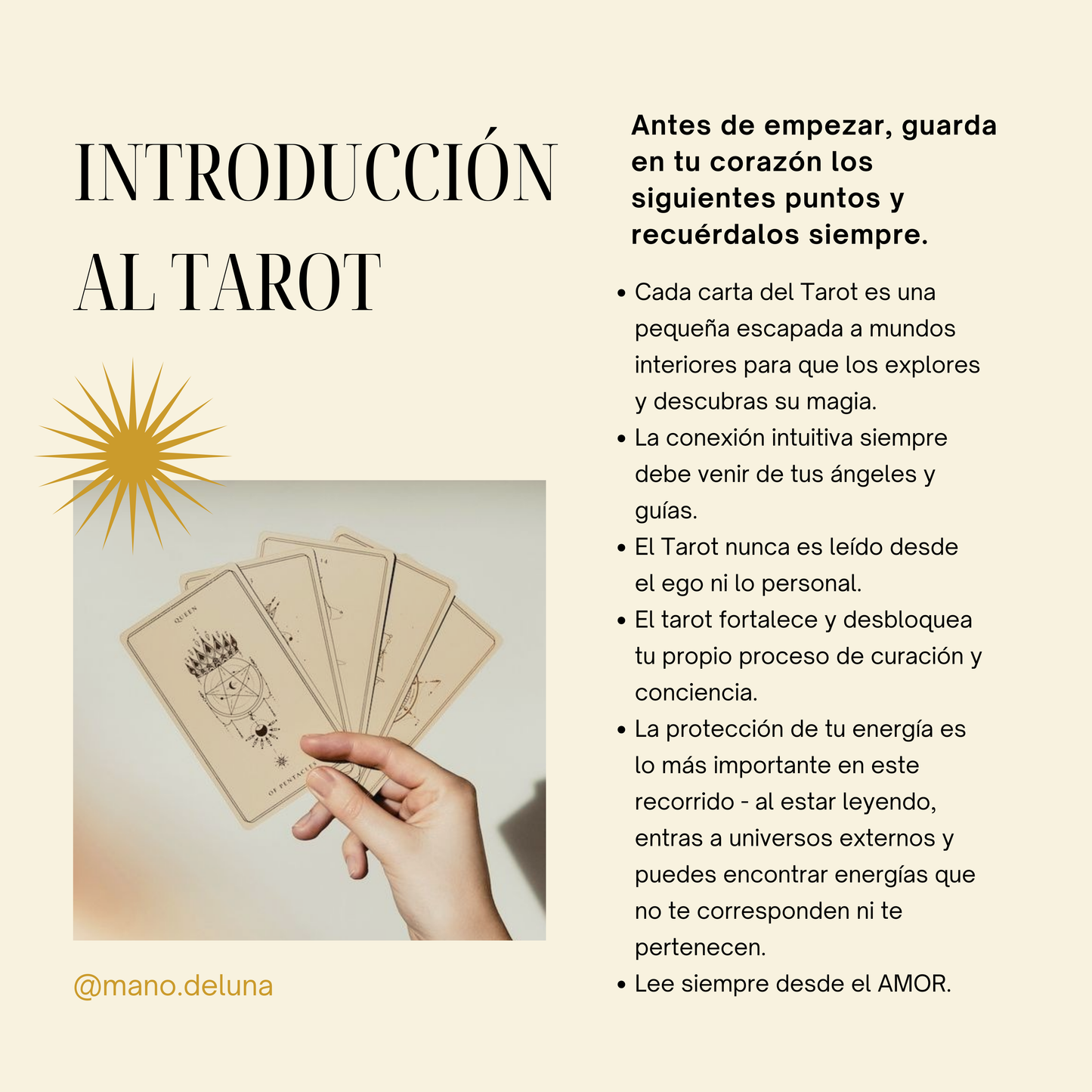 FORMACIÓN ONLINE - UNA GUÍA AL TAROT