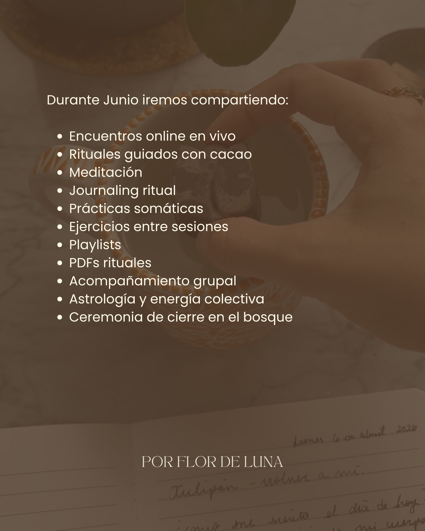 JUNIO - VOLVER AL CUERPO
