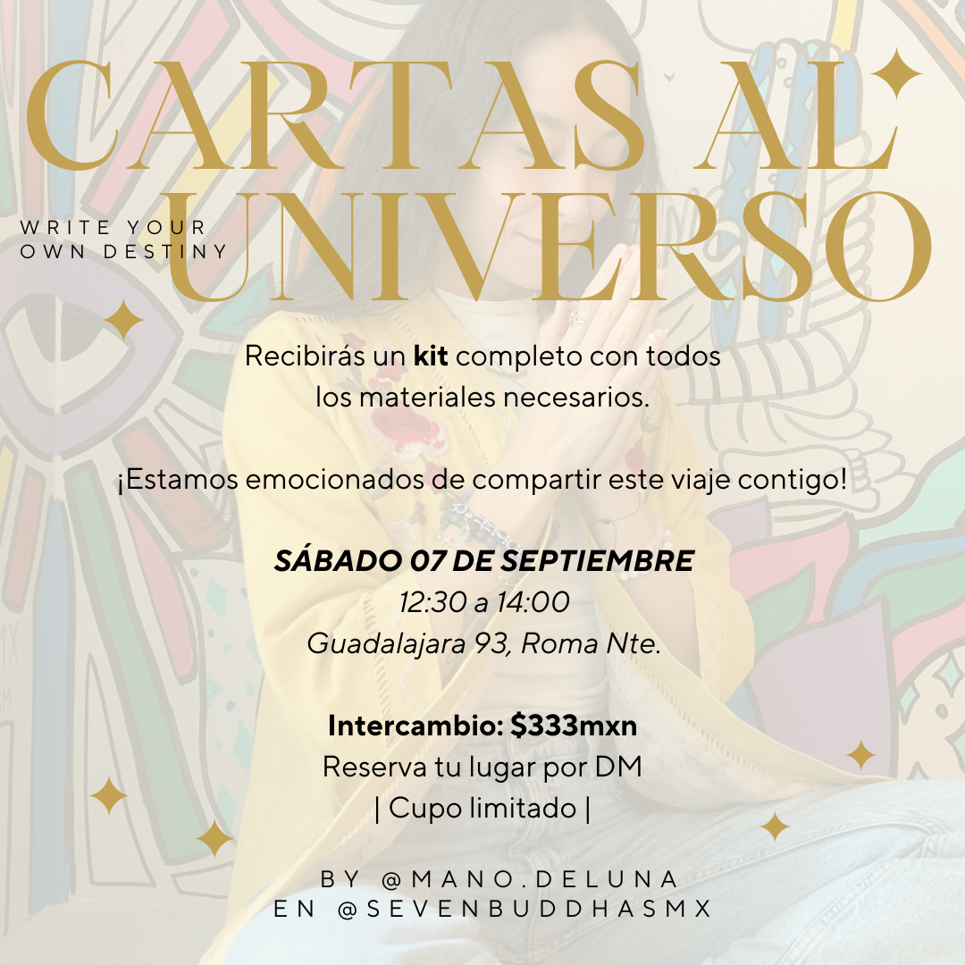 CARTAS AL UNIVERSO - Write your own destiny